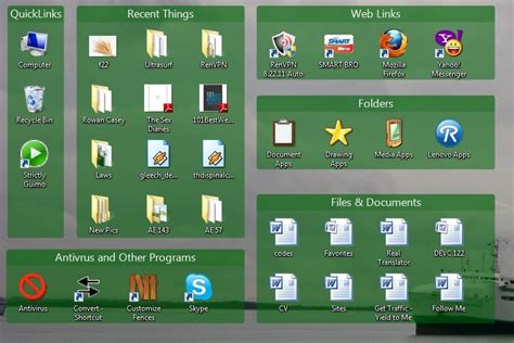 How to Organize Desktop Icons and Files: Using Fences | The Random Science