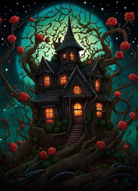 Haunted House With Roses Pictures, Photos, and Images for Facebook, Tumblr, Pinterest, and Twitter