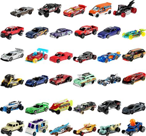 Hot Wheels 1:64 Scale Toy Cars & Trucks, 36-Pack (Styles May Vary) - Walmart.com