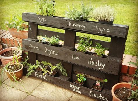 Pallet Herb Garden - JacklynFletcher