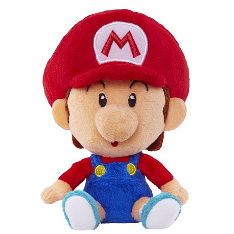 Snapklik.com : World Of Nintendo Baby Mario Plush From Mario Bros Universe