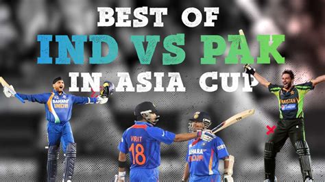 India vs Pakistan in Asia Cup: Top 4 Ind vs Pak clashes in 50 over Asia Cup history | Ind vs Pak