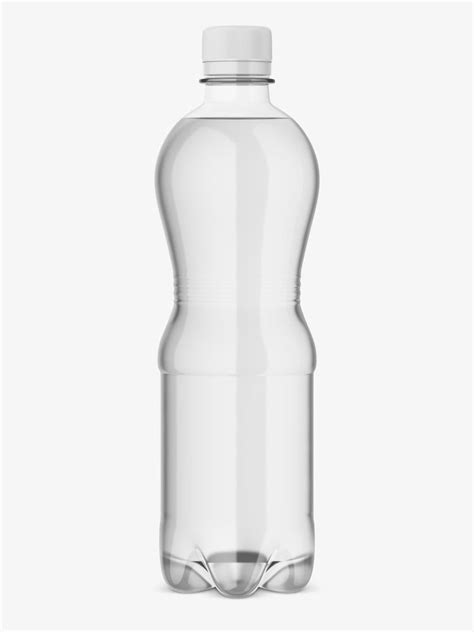 Plastic bottle water mockup - Smarty Mockups