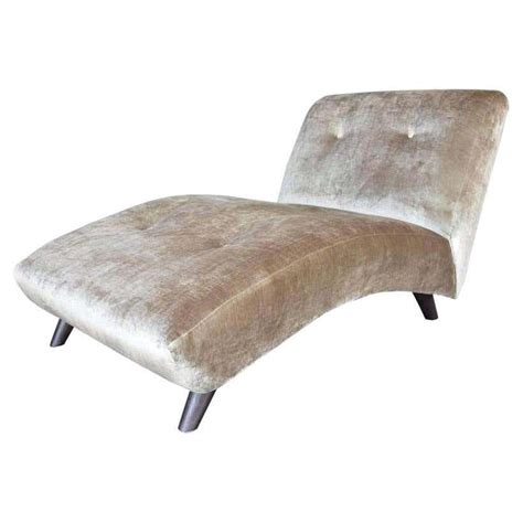 Asymmetrical Green Velvet Chaise Lounge at 1stDibs | green chaise lounge, chaise lounge green ...