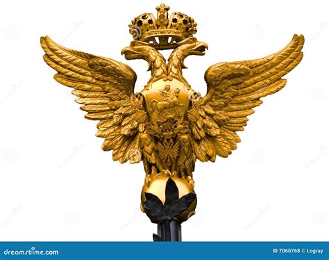 National Emblem of Russia stock photo. Image of eagle - 7060768