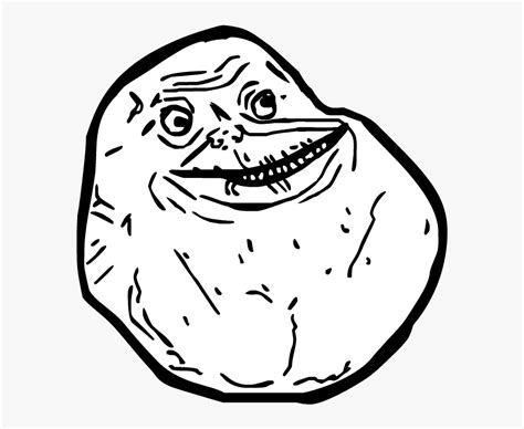 Memes Forever Alone Troll Face, HD Png Download , Transparent Png Image - PNGitem