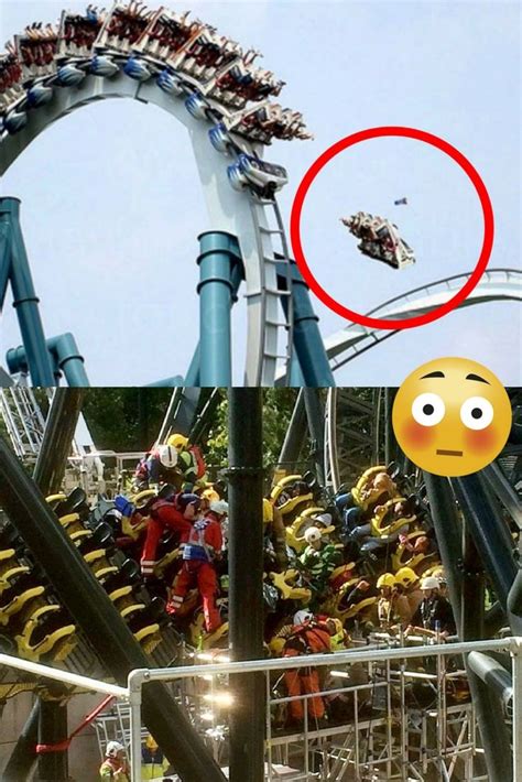 20 Gnarliest Roller Coaster Accidents Caught On Tape | Roller coaster, Amusement park rides ...