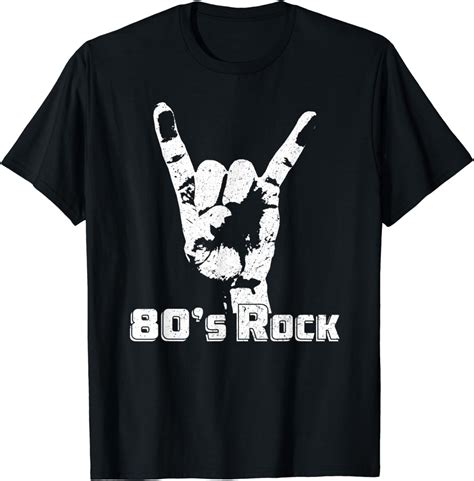 80s Rock Band Shirts