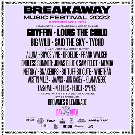 Breakaway Music Festival Announces Lineup For California Debut