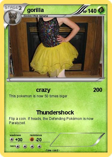 Pokémon gorilla 73 73 - crazy - My Pokemon Card