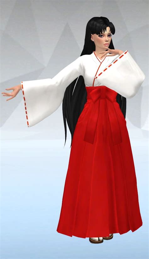 Traditional Japanese Female Dress The Sims 4 _ P1 - SIMS4 Clove share ...