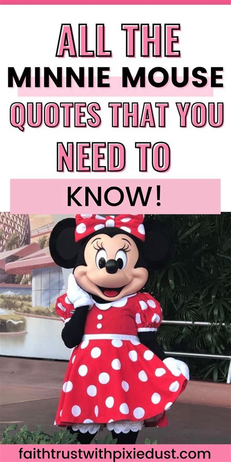 Minnie Mouse Quotes For Birthday - Kit Kirbie