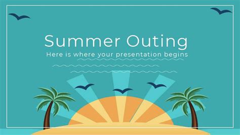 Best Free Summer Outing Google Slides Themes And Powerpoint Templates ...