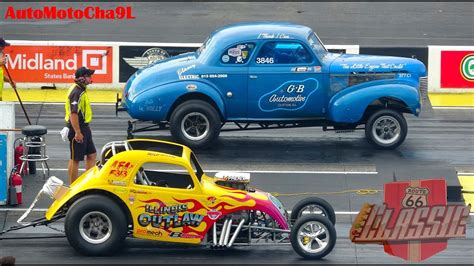 GOOD OLD DAYS NOSTALGIA CARS DRAG RACING 60s GASSERS FUNNY CARS - YouTube