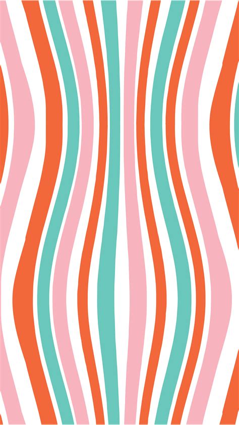 Groovy Wavy Lines Pattern | Funky wallpaper, Phone wallpaper patterns, Funky