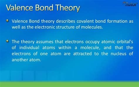 Valence Bond theory & Hybridization