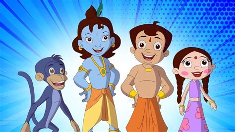 Chhota Bheem And Krishna And Raju