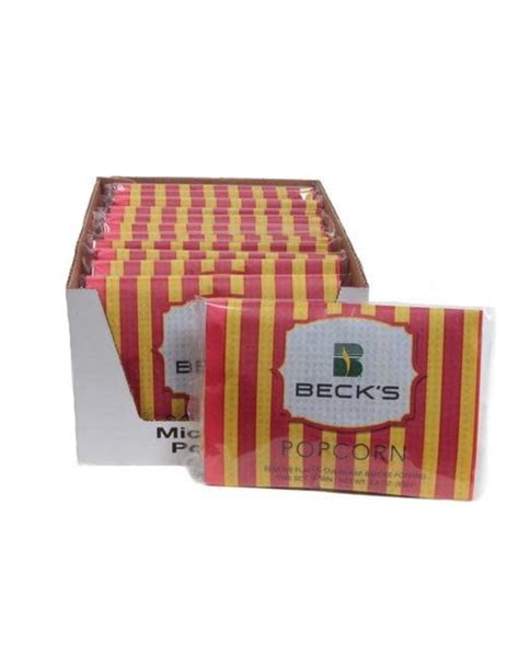 Microwave Popcorn / Individual Packet - Beck's Country Store