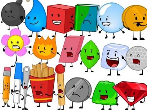 BFDI, BFDIA Characters