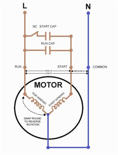 Compressor Run Capacitor Wiring