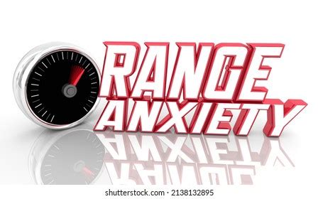 Range Anxiety Ev Electric Vehicle Speedometer Stock Illustration 2138132895 | Shutterstock