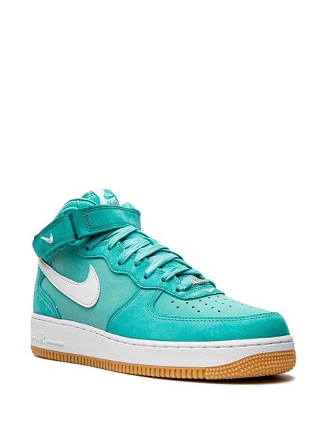 Nike Air Force 1 Mid "Washed Teal" Sneakers - Farfetch