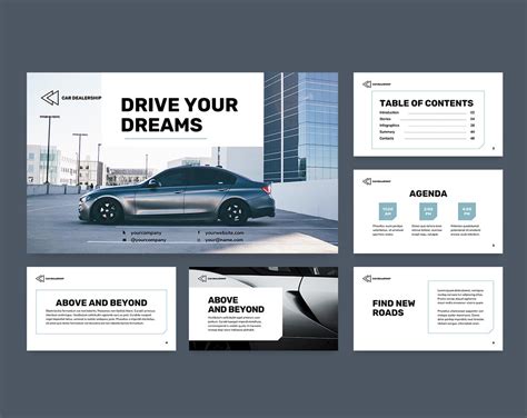 Car Dealership PowerPoint Presentation Template