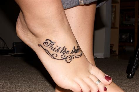 Tattoo Tattooz: Foot Tattoos Designs For Girls