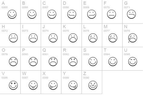 SmileyFace Font - FontZone.net