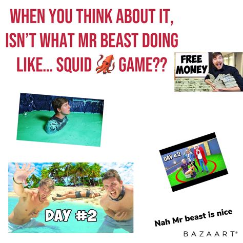 When you think about it, isn’t mr beast like… squid game? : r/squidgame