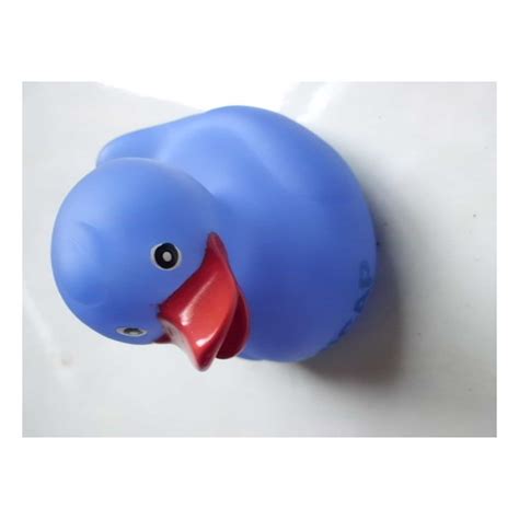 blue rubber duck in bulk-custom color and logo printing