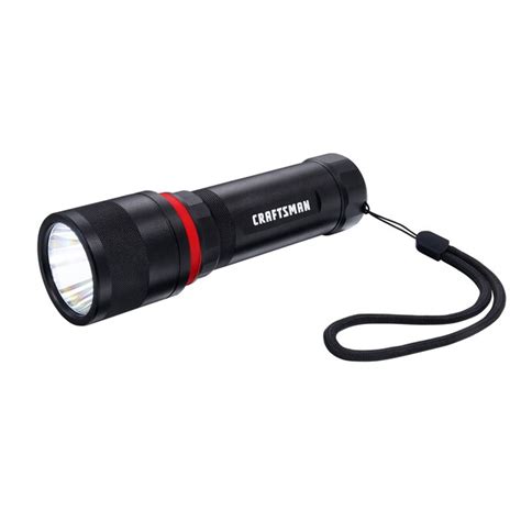 CRAFTSMAN LED flashlight 350-Lumen 3 Modes LED Flashlight (Aa Battery Included) in the ...