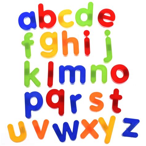 BCP set of 26 pcs Plastic Magnetic Lowercase Letters Alphabet for Kids ...