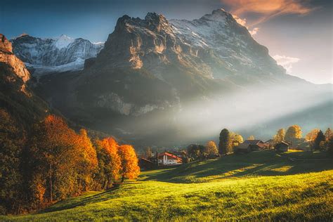 Spring Swiss Alps Wallpaper - akpinartolga