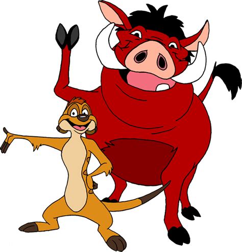 Timon And Pumbaa Dancing