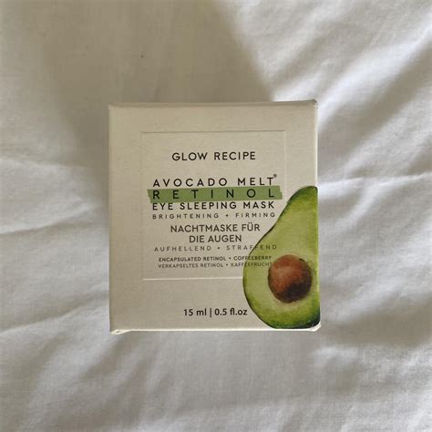 Glow Recipe Avocado Melt Retinol Eye Sleeping Mask.... - Depop