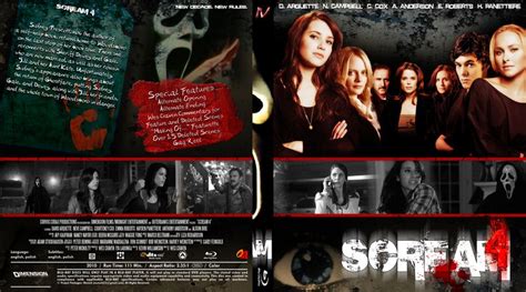 Custom Blu-Ray Covers - Scream 4 - EFX Coverart Gallery | Blu, Cover, Custom