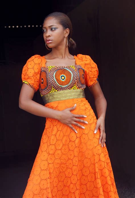 African Clothing:Beautiful Ankara Meet Lace Designs - DeZango