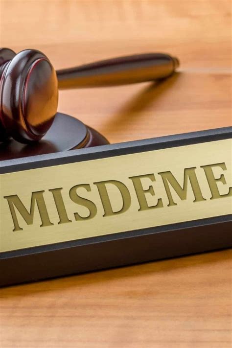 What is a Misdemeanor? - LACD