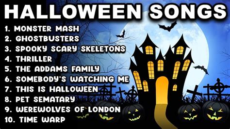 Halloween Songs Playlist 2023 🎃 Best Halloween Music Playlist - YouTube