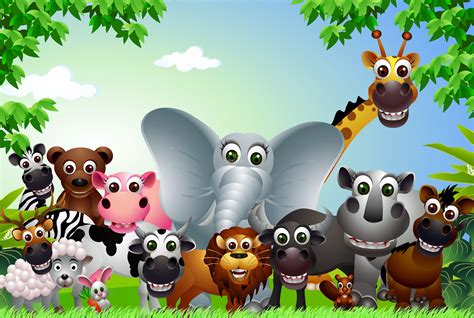 Animal Cartoon Wallpapers - Top Free Animal Cartoon Backgrounds - WallpaperAccess