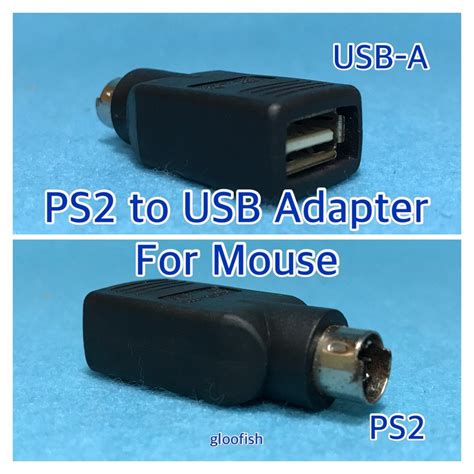 PS2 to USB Adapter For Mouse, Computers & Tech, Parts & Accessories, Cables & Adaptors on Carousell