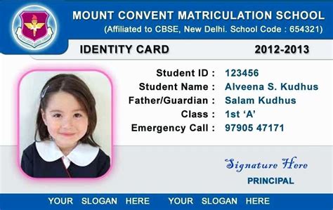 71 The Best Student Id Card Template Psd Free Download Now with Student ...