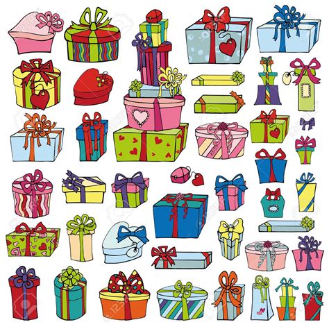 Gift Boxes Drawing at GetDrawings | Free download