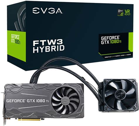 EVGA GeForce GTX 1080 Ti FTW3 HYBRID Graphics Card Unleashed ...