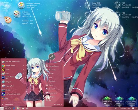 Windows 10 themes anime with icons - linesrewa