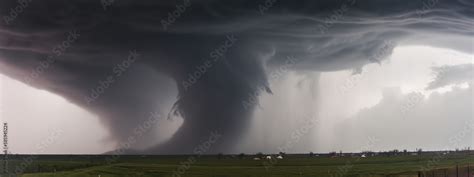 tornado, sky, clouds, landscape, nature, storm, cloud, field, rain, grass, weather, summer ...