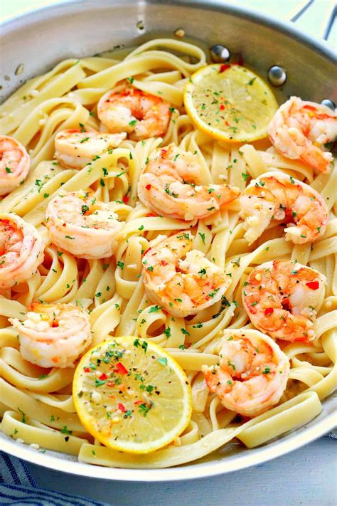 Easy Shrimp Scampi Angel Hair Pasta Recipe | Deporecipe.co