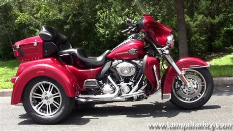 New 2013 Harley Davidson FLHTCUTG Tri Glide - 3 wheeler Motorcycle for sale - YouTube