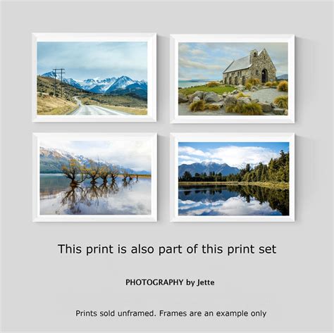 New Zealand Print Landscape Photo New Zealand Wall Art - Etsy Australia